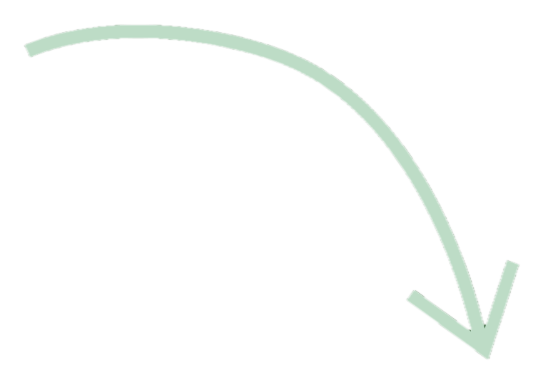 Een pijl die aangeeft dat je op de zoeken knop kan drukken.